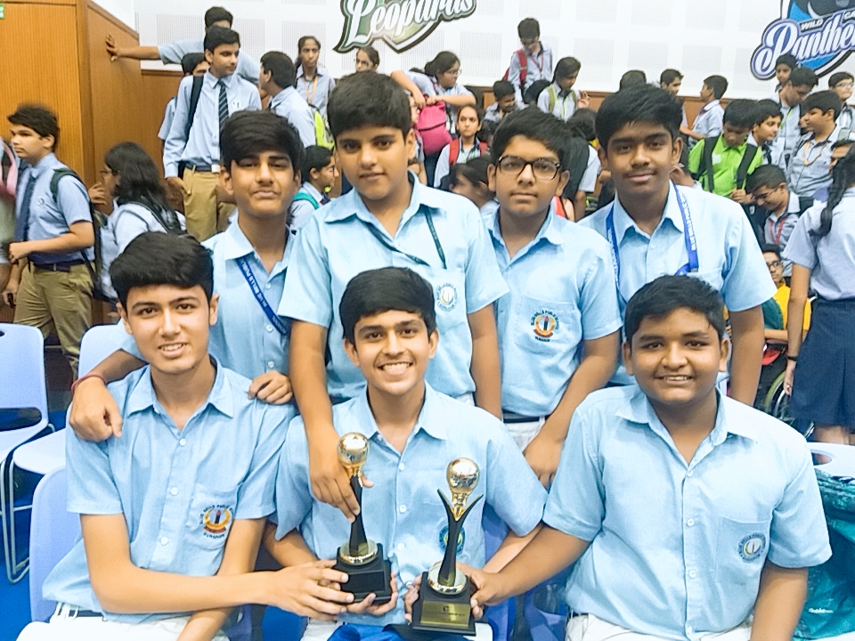 INCREDIBLE SUCCESS STORY CRAFTED BY Brahm Dutt Blue Bells Public School, SECTOR 10, GURUGRAM  AT INDUSTRIAL DESIGN CHAMPIONSHIP